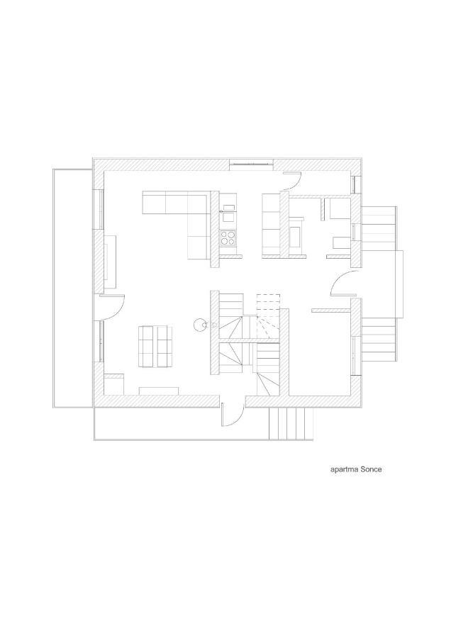 Apartment And Rooms Hisa Sonca Kobarid Bagian luar foto